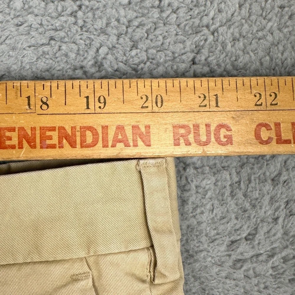 Polo Ralph Lauren Shorts Mens 40 Tan Khaki Stretch Classic Fit Chino Flat Front